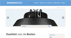 Desktop Screenshot of elektronnederland.nl